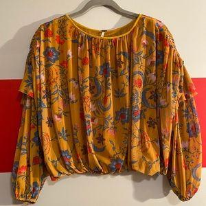 Marigold Free People Blouse